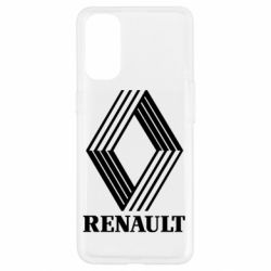 Чехол для Oppo Reno 4 Renault 1972 Logo - PrintSalon