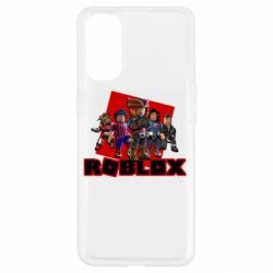 Чехол для Oppo Reno 4 Roblox Team Of Heroes - PrintSalon