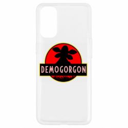 Чехол для Oppo Reno 4 Stragner Things Demogorgon