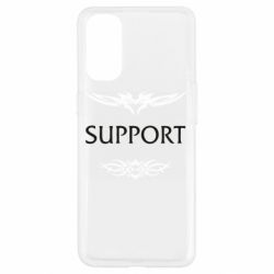 Чохол для Oppo Reno 4Support - PrintSalon