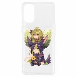 Чехол для Oppo Reno 4 Тигнари с Коллеи - PrintSalon