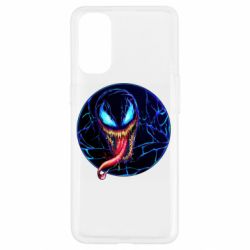 Чохол для Oppo Reno 4Venom black and blue style - PrintSalon