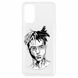 Чехол для Oppo Reno 4 XXXTentacion Monochrome Art - PrintSalon