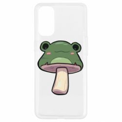 Чехол для Oppo Reno 4 Жабо-гриб - PrintSalon