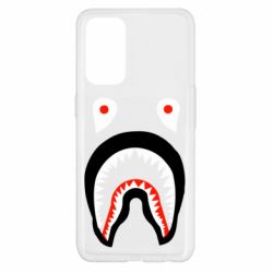 Чехол для Oppo Reno 5 4G Bape shark logo - PrintSalon