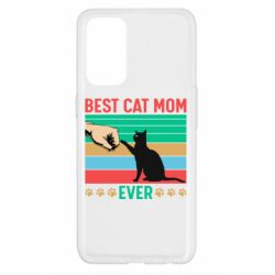 Чехол для Oppo Reno 5 4G Best cat mom ever - PrintSalon
