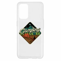 Чехол для Oppo Reno 5 4G Camping and forest - PrintSalon