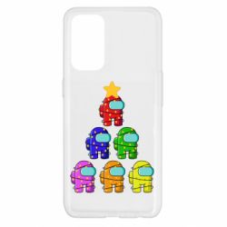 Чохол для Oppo Reno 5 4G Christmas Tree Among Us - PrintSalon