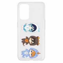 Чехол для Oppo Reno 5 4G Чжун, Венти и Тортик