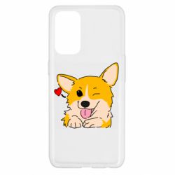 Чехол для Oppo Reno 5 4G Cute Corgi Puppy - PrintSalon