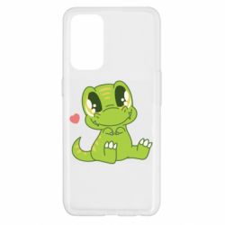 Чехол для Oppo Reno 5 4G Cute dinosaur - PrintSalon