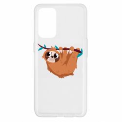 Чехол для Oppo Reno 5 4G Cute sloth - PrintSalon