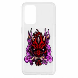Чехол для Oppo Reno 5 4G Darth Maul Japanese mask - PrintSalon