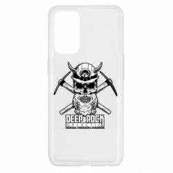 Чехол для Oppo Reno 5 4G Deep Rock Galactic skull - PrintSalon