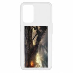 Чохол для Oppo Reno 5 4G Дракон арт - PrintSalon