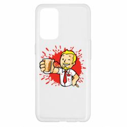 Чехол для Oppo Reno 5 4G Fallout  boy blood - PrintSalon