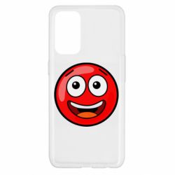 Чехол для Oppo Reno 5 4G Funny Red Ball - PrintSalon