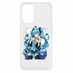 Чехол для Oppo Reno 5 4G Hatsune Miku art - PrintSalon