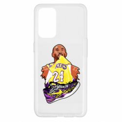 Чехол для Oppo Reno 5 4G Kobe Bryant and sneakers - PrintSalon