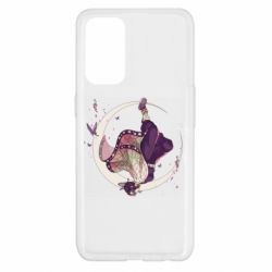 Чехол для Oppo Reno 5 4G Kochou Shinobu аnime Demon Slayer - PrintSalon