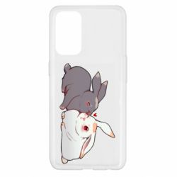 Чехол для Oppo Reno 5 4G Кролики Вэй и Лань - PrintSalon