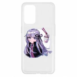 Чехол для Oppo Reno 5 4G Kyoko Kirigiri glitch art - PrintSalon