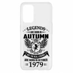 Чехол для Oppo Reno 5 4G Легенды рождаются. Ваш месяц год рождения (англ.)