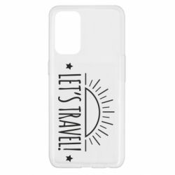 Чехол для Oppo Reno 5 4G Let's travel and the sun - PrintSalon