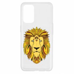 Чехол для Oppo Reno 5 4G Lion art - PrintSalon