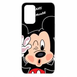 Чехол для Oppo Reno 5 4G Mickey Kiss - PrintSalon