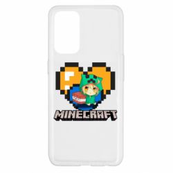 Чохол для Oppo Reno 5 4G Minecraft Girl - PrintSalon