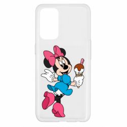 Чохол для Oppo Reno 5 4G Minnie Mouse and Ice Cream - PrintSalon