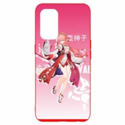 Чохол для Oppo Reno 5 4G Mischievous Yae Miko - PrintSalon