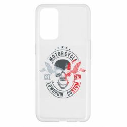 Чехол для Oppo Reno 5 4G Moto skull - PrintSalon