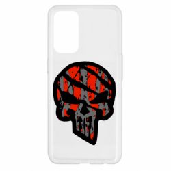 Чохол для Oppo Reno 5 4G Punisher Coat of arms of Ukraine - PrintSalon