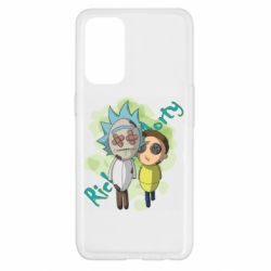 Чехол для Oppo Reno 5 4G Rick and Morty voodoo doll - PrintSalon
