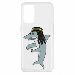 Чехол для Oppo Reno 5 4G Shark Rastaman - PrintSalon