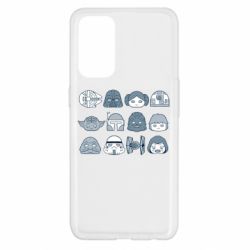 Чехол для Oppo Reno 5 4G Star wars icons - PrintSalon