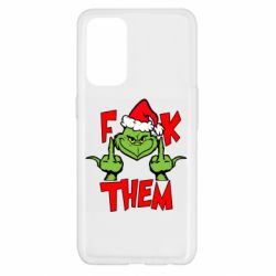 Чехол для Oppo Reno 5 4G The grinch f*ck them - PrintSalon