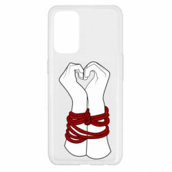 Чехол для Oppo Reno 5 4G Tied Hands - PrintSalon