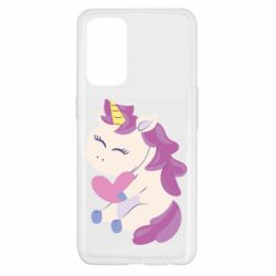 Чехол для Oppo Reno 5 4G Unicorn with love - PrintSalon