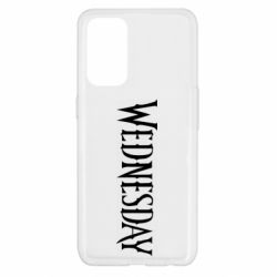 Чохол для Oppo Reno 5 4G Wednesday logo - PrintSalon