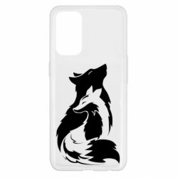 Чехол для Oppo Reno 5 4G Wolf And Fox - PrintSalon