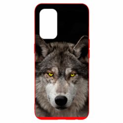 Чохол для Oppo Reno 5 4G Wolf with yellow eyes - PrintSalon