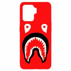Чехол для Oppo Reno 5 Lite Bape shark logo - PrintSalon