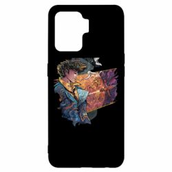 Чехол для Oppo Reno 5 Lite Cowboy Bebop abstraction - PrintSalon