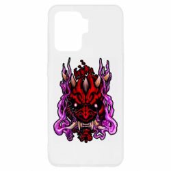 Чехол для Oppo Reno 5 Lite Darth Maul Japanese mask - PrintSalon