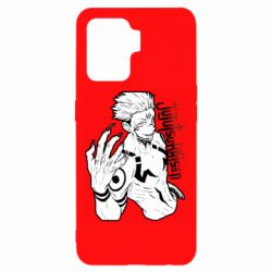 Чехол для Oppo Reno 5 Lite Demon Sukuna art-PrintSalon Чехол для Oppo Reno 5 Lite Demon Sukuna art