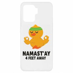 Чехол для Oppo Reno 5 Lite Duck Namast'ay Away - PrintSalon