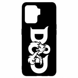 Чехол для Oppo Reno 5 Lite Dungeons s Dragons logo - PrintSalon